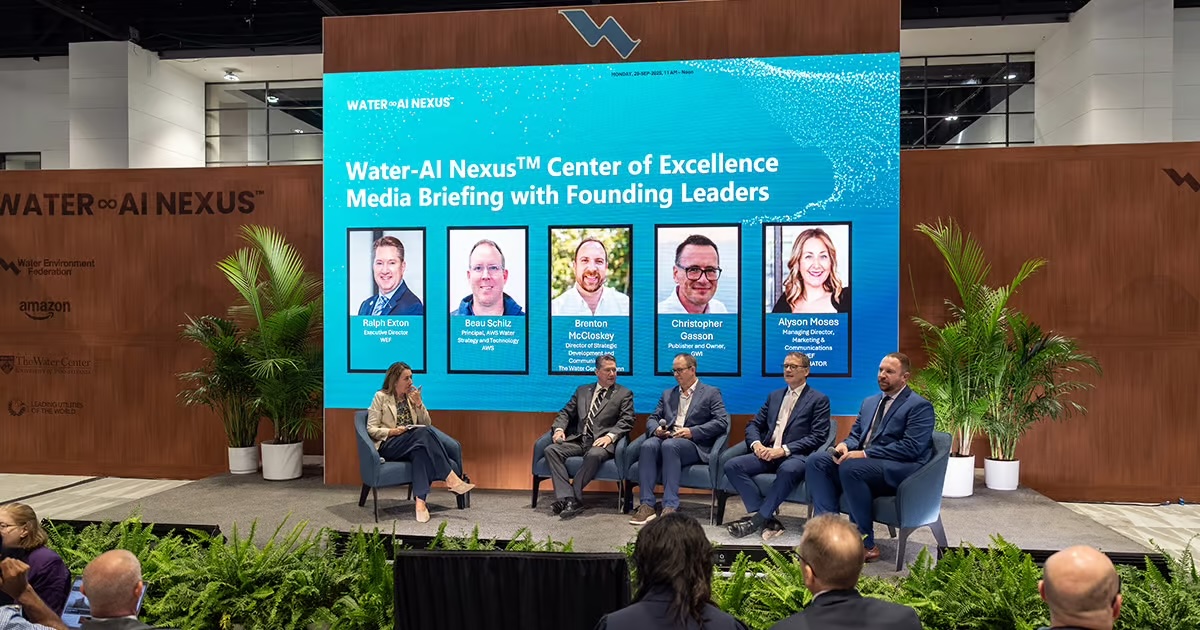 Inside the Water-AI Nexus™ at WEFTEC 2026