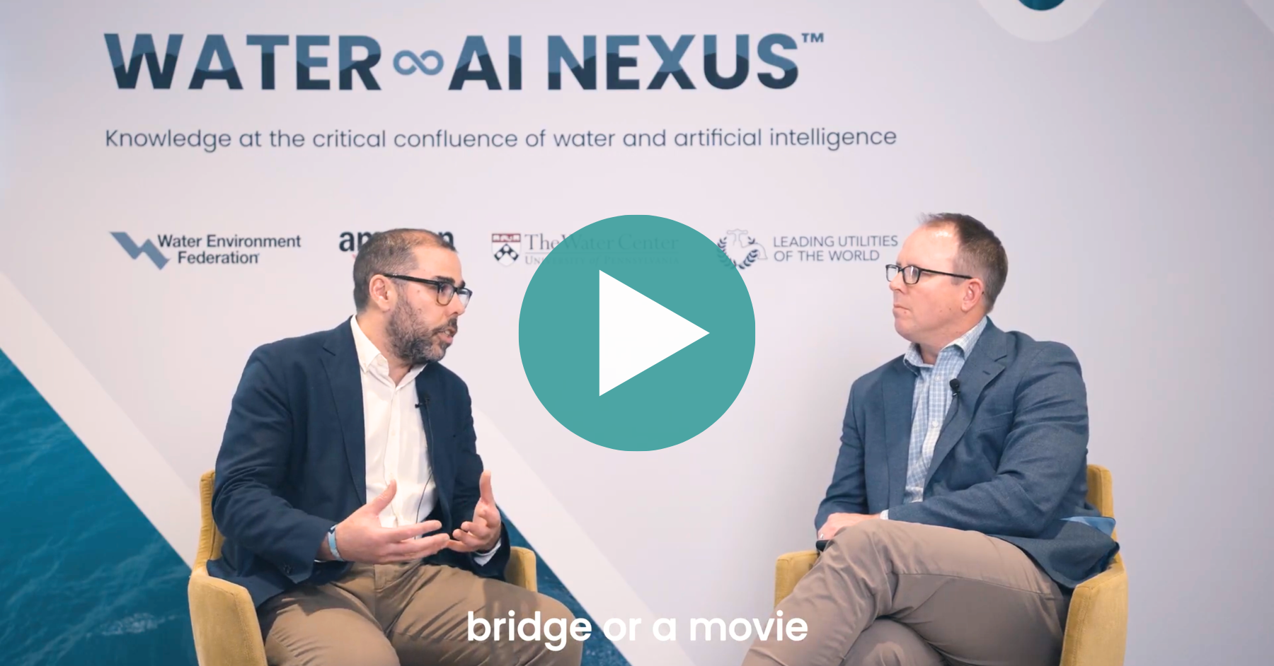 Global Water Summit 2026: Roi Otero, Autodesk + Beau Schilz, Amazon
