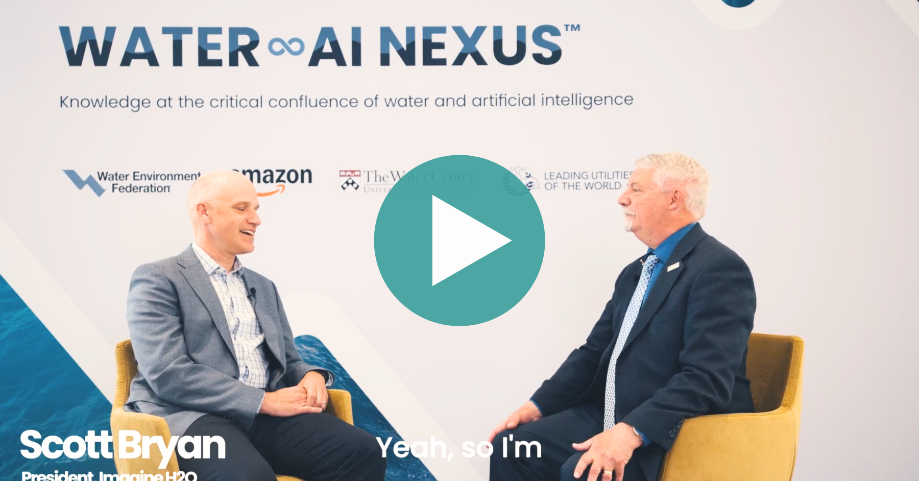 Global Water Summit 2026: Scott Bryan, Imagine H2O & Keith Hobson, WEF